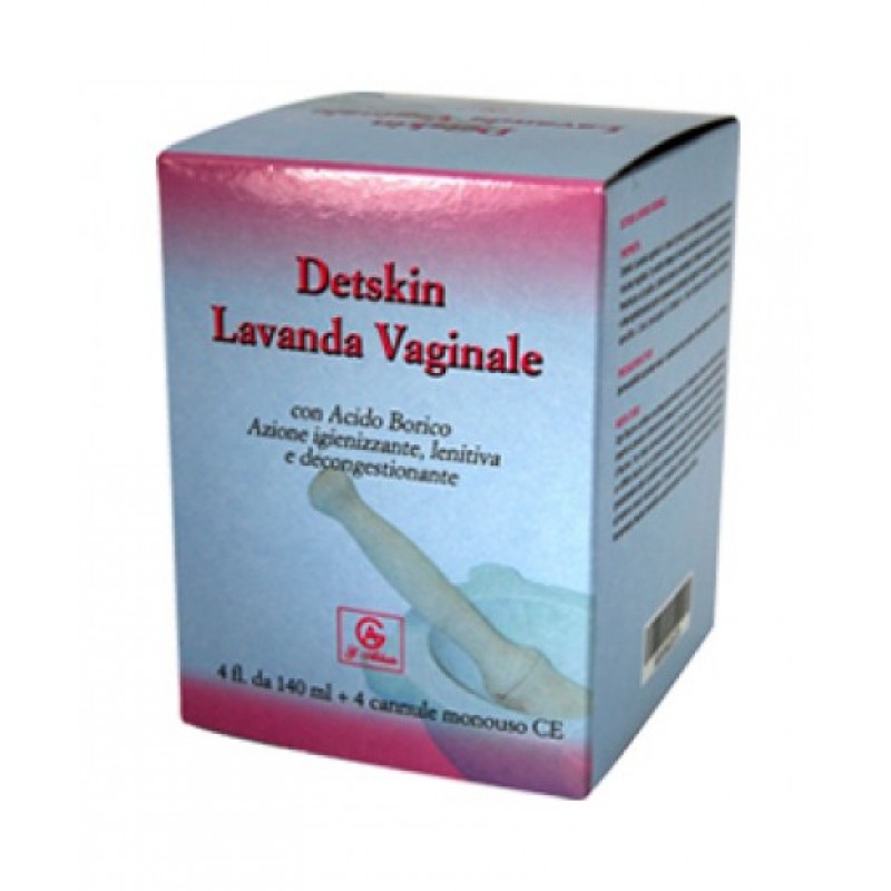 Detskin Lavanda Vaginale 4 Flaconcini da 140 ml