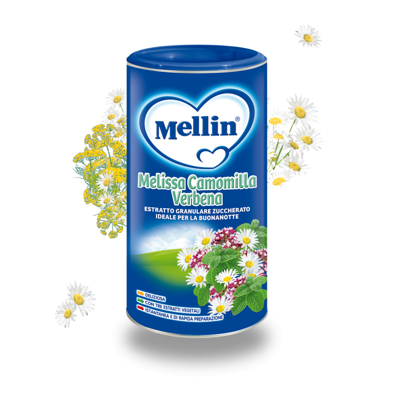Mellin Baby Buonanotte Melissa Camomilla Verbena 200 g