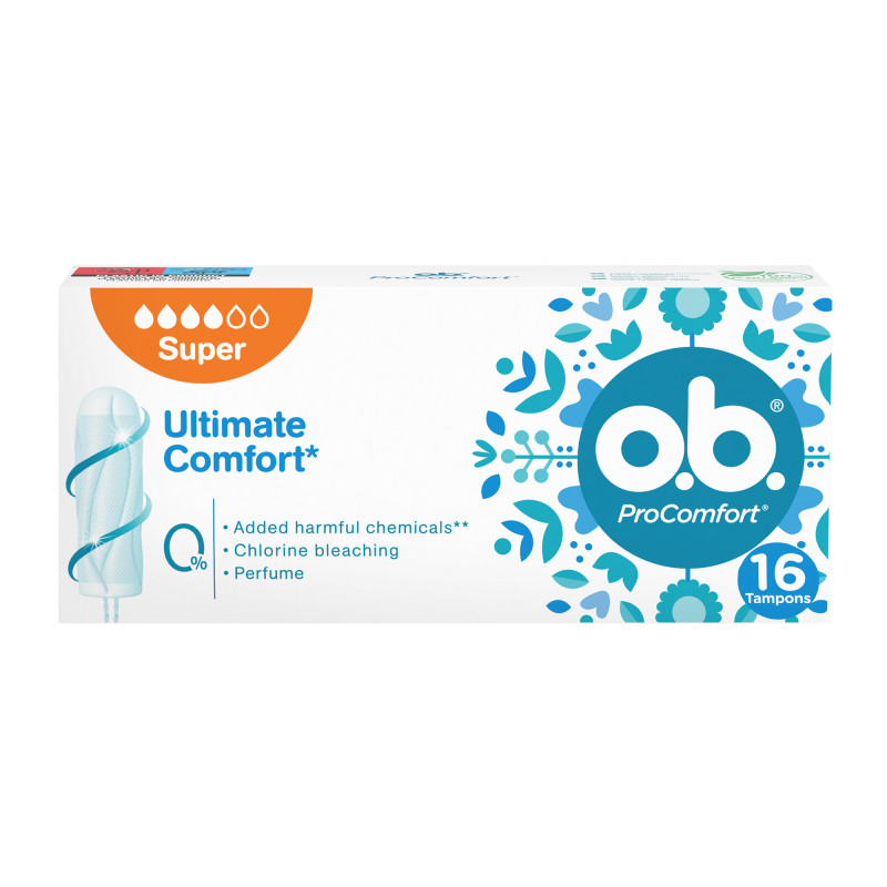 O.B. ProComfort Super 16 Assorbenti Interni