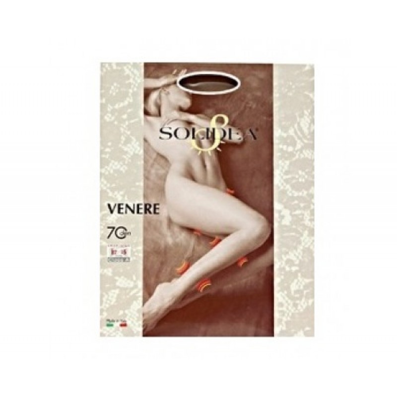 Solidea Venere 70 DEN Collant Compressivo Colore Cammello Taglia 1