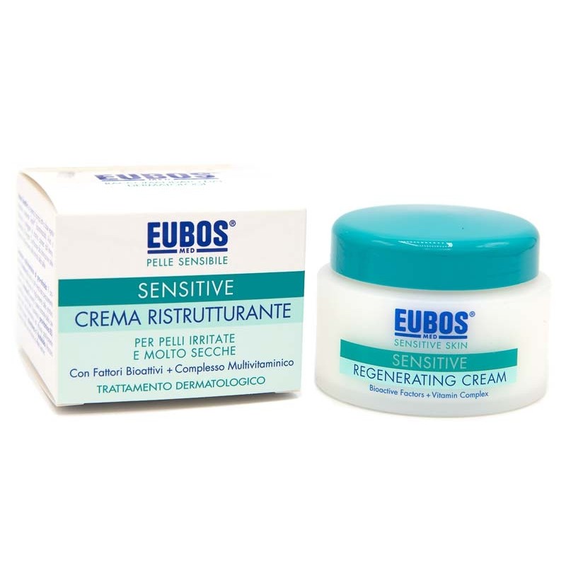 Eubos Sensitive Crema Viso Ristrutturante 50 ml