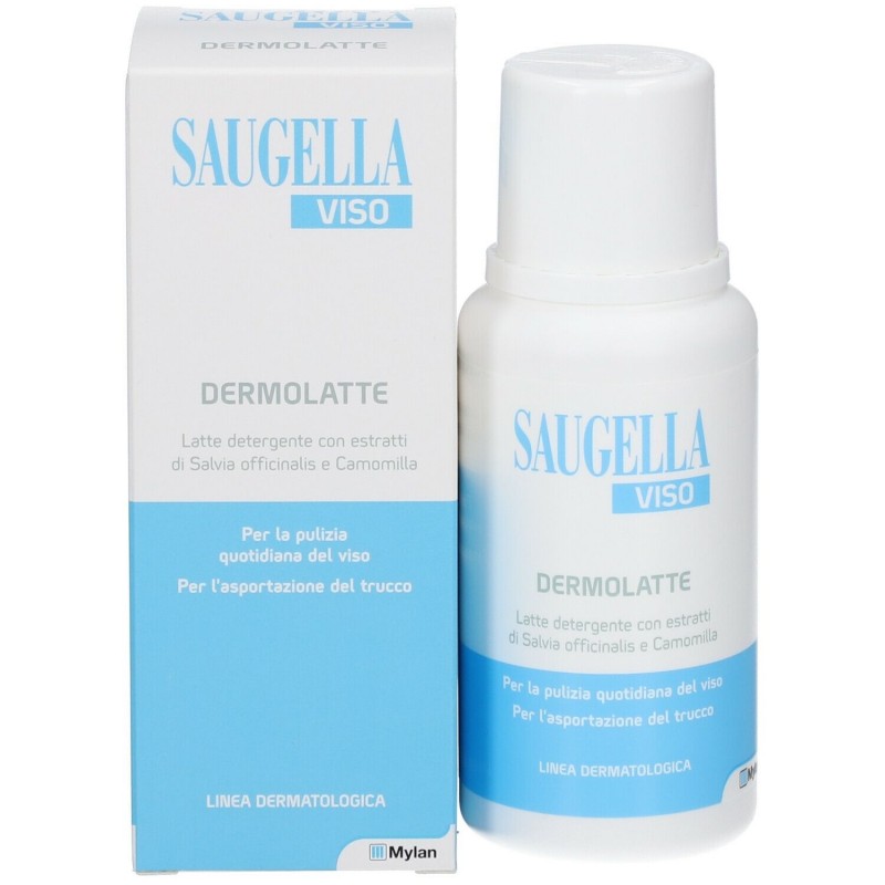 Saugella Dermolatte Latte Dergente Viso 200 ml