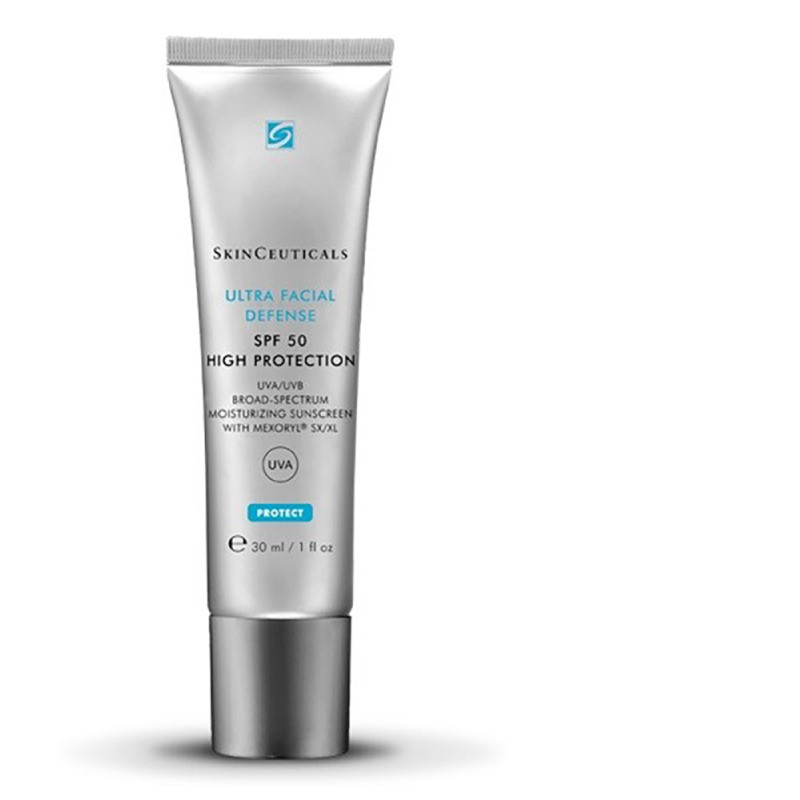 SkinCeuticals Ultra Facial UV Defense SPF 50+ Crema solare idratante ad ampio spettro UVA/UVB con Mexoril® SX/XL 30 ml