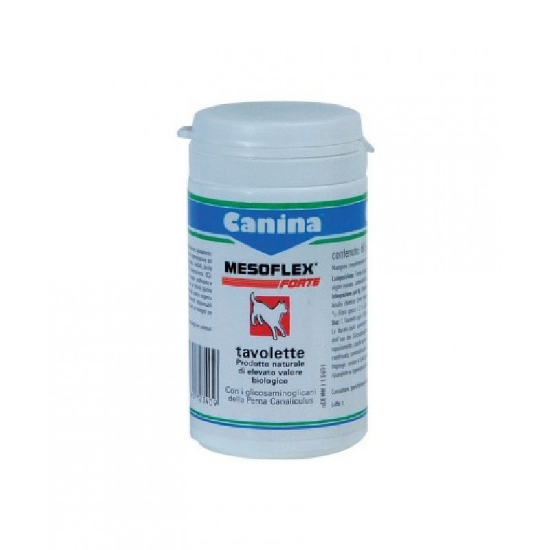 Canina Pharma Mesoflex Forte Integratore Articolare Cani 60 Compresse