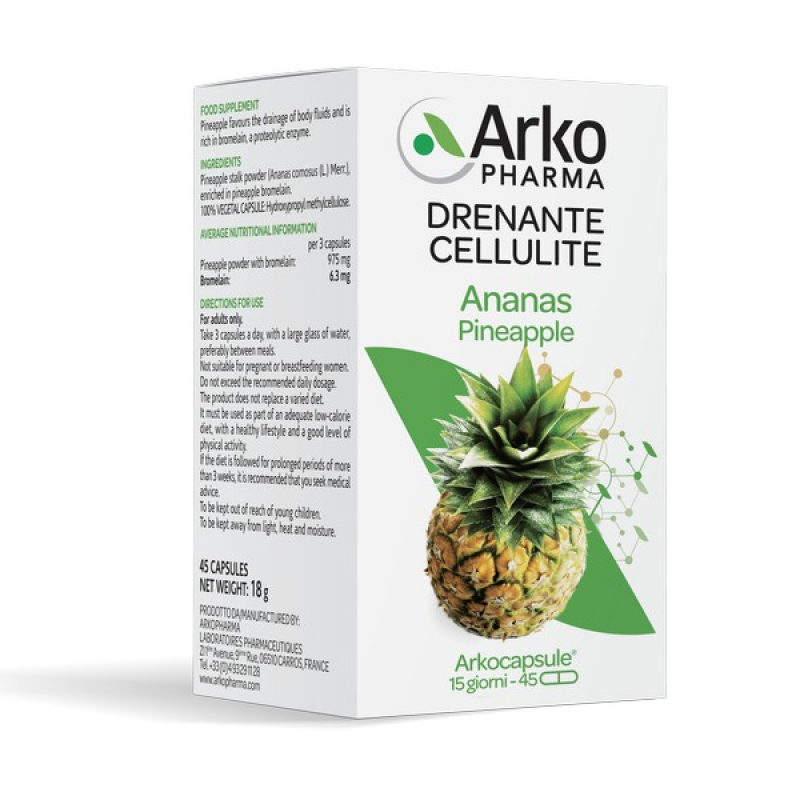 Arkocapsule Ananas Integratore Alimentare 45capsule