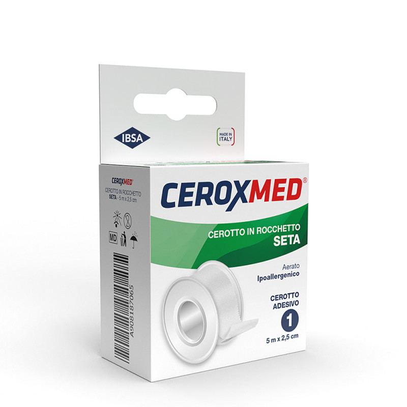 Ceroxmed Cerotto in Seta in Rocchetto m 5x2,5 cm