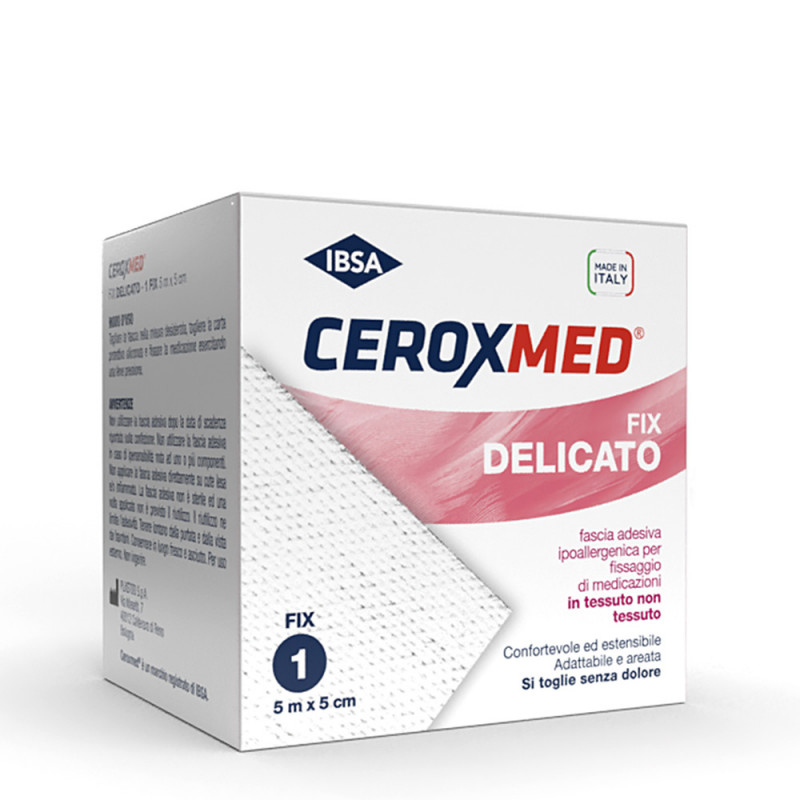 Ceroxmed Fix Sensitive Garza da Medicazione m 5x5 cm