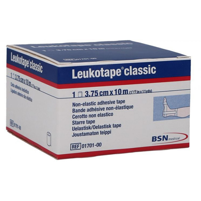 Leukotape Benda Non Elastica Adesiva m 10x3,75 cm