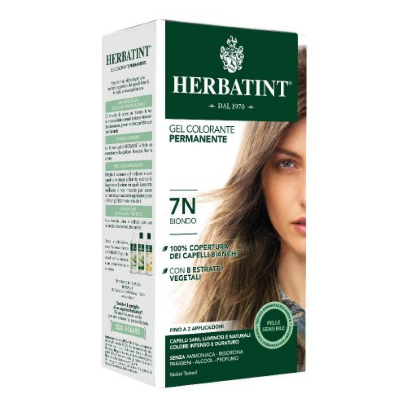 Herbatint Tintura Naturale Capelli 7N Biondo