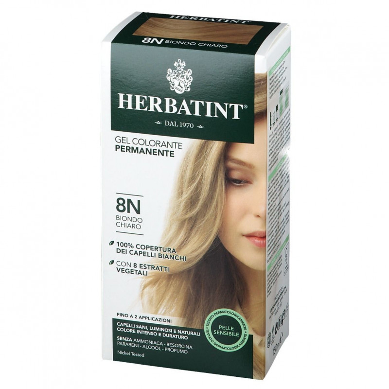 Herbatint Tintura Naturale Capelli 8N Biondo Chiaro
