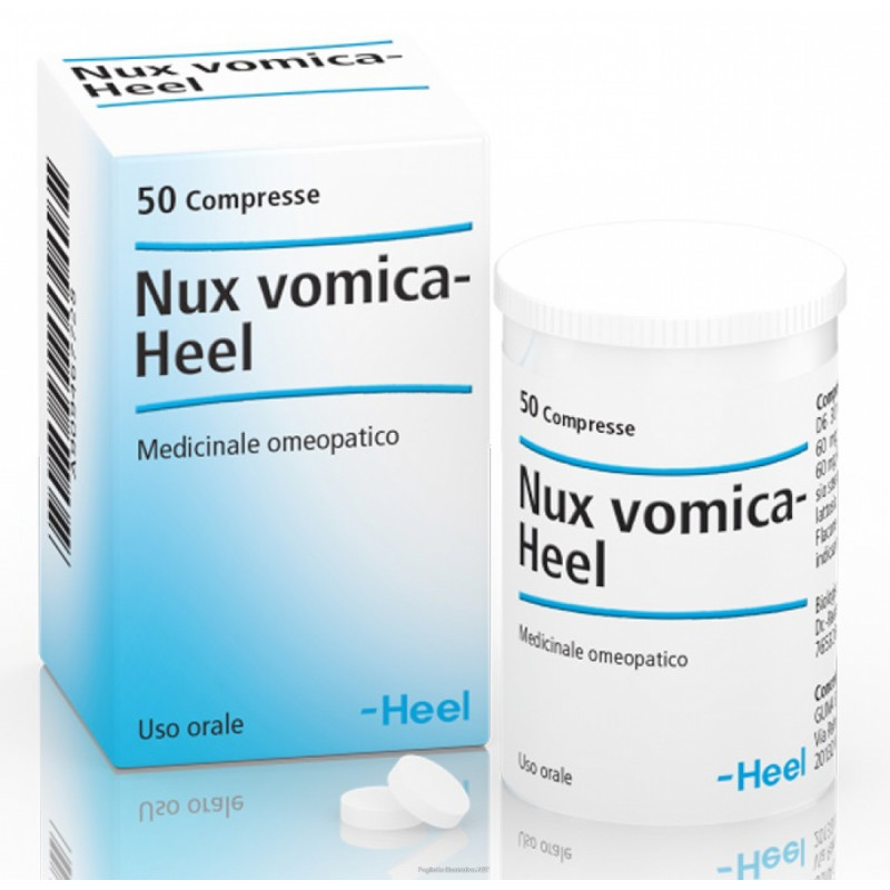 Nux Vomica Heel Guna - Medicinale omeopatico - 50 compresse