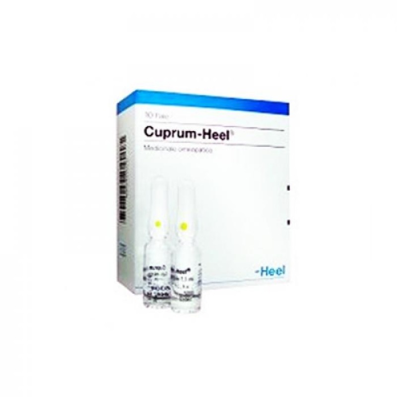 Guna-Heel Cuprum Soluzione Iniettabile Medicinale Omeopatico 10 Fiale