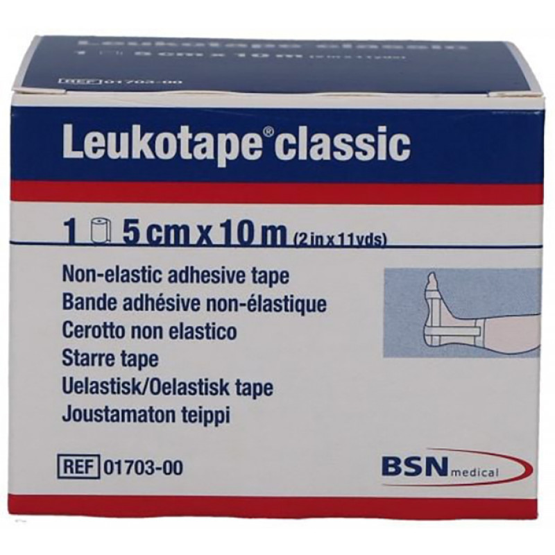 Leukotape Cerotto Non Elastico 5x10 m