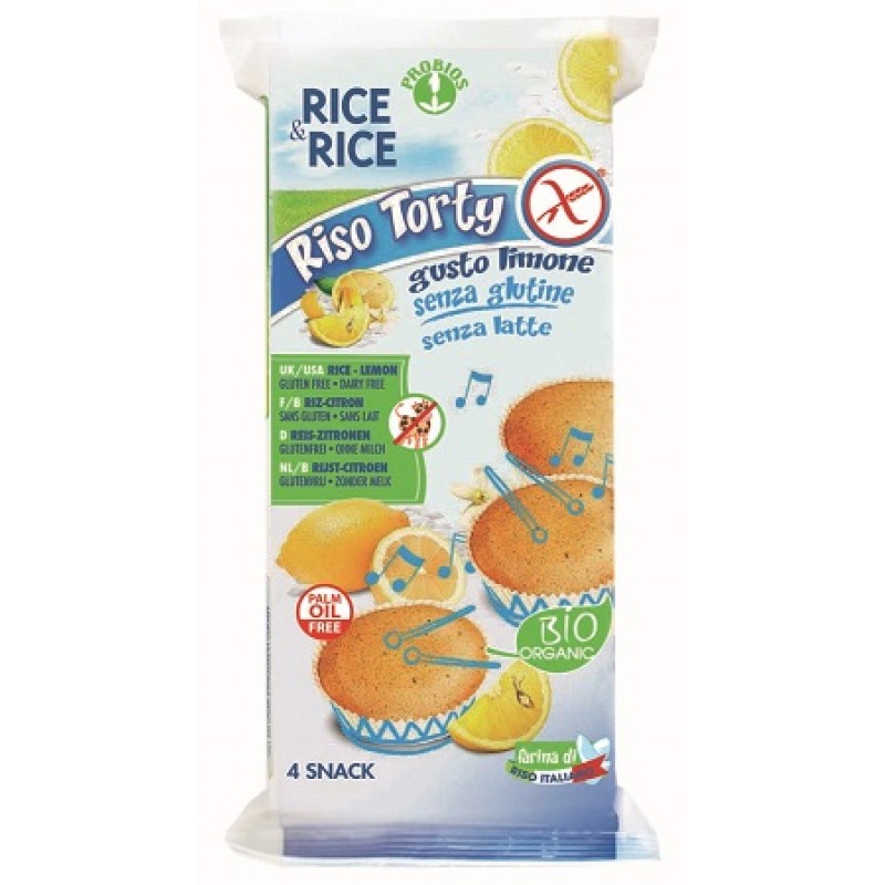 RICE&RICE RISO TORTY AL LIMONE 4 X 45 G