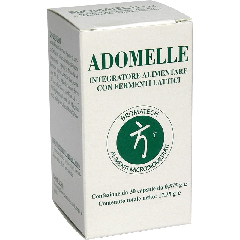 Adomelle - Integratore di Fermenti Lattici - 30 Capsule