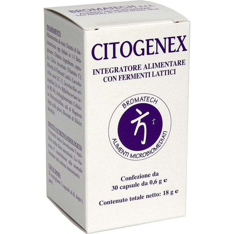 Citogenex - Integratore per le difese immunitarie - 30 capsule
