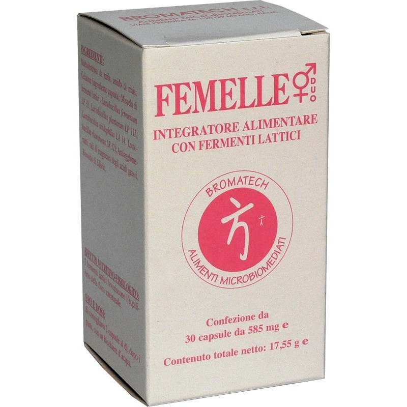 Femelle - Integratore di fermenti lattici - 30 Capsule