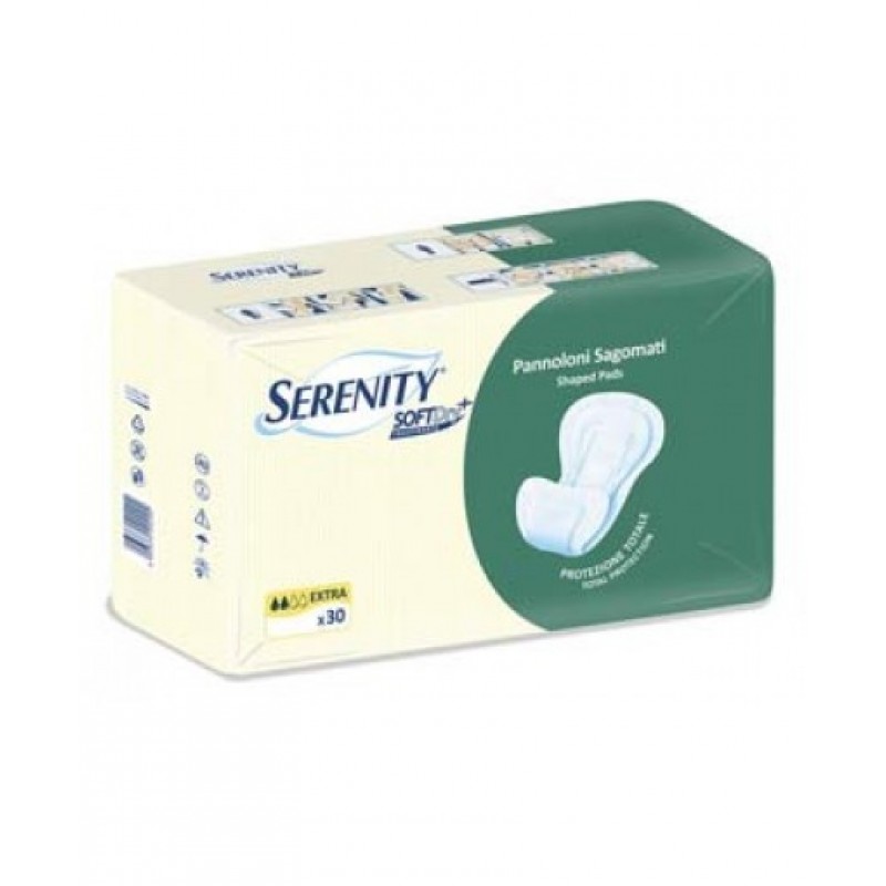 Serenity Soft Dry+ Pannolone Sagomato Extra Con Aloe 30 Pezzi