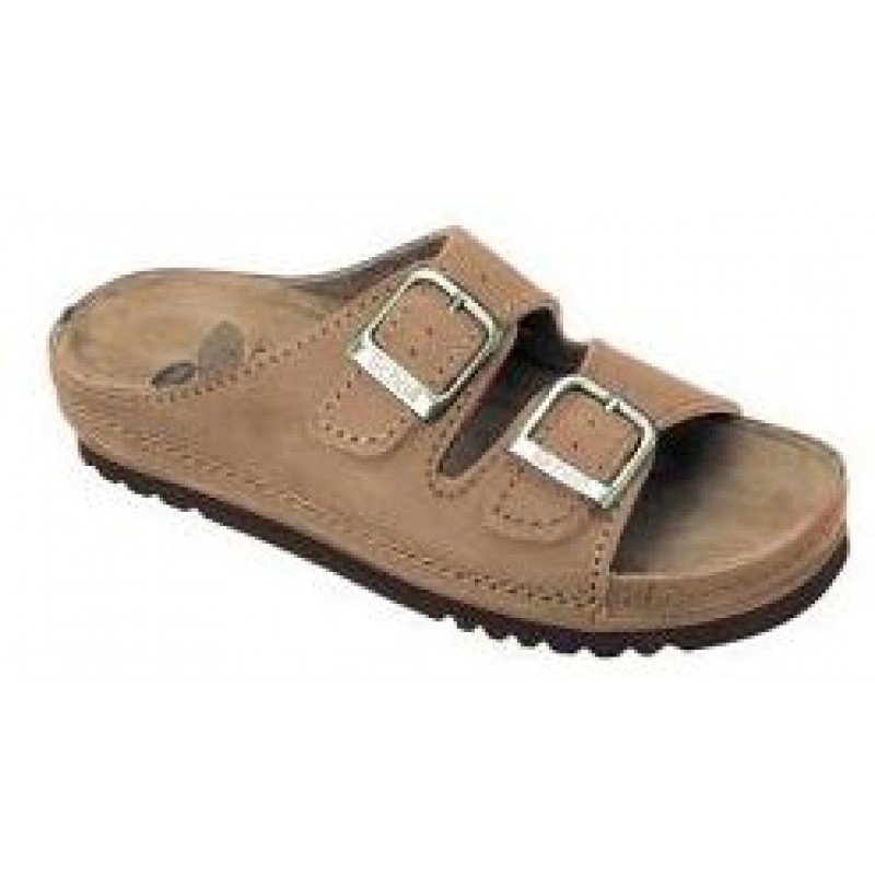 AIRBAG Sandali Nubuck Cuoio s/cint.37