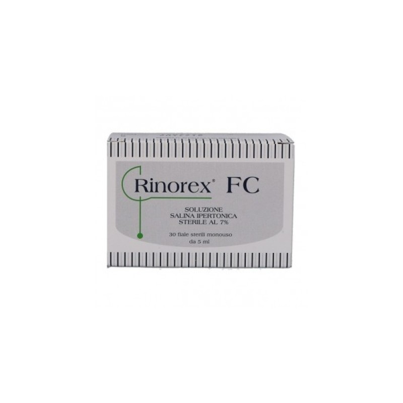 Rinorex FC Soluzione Ipertonica 7% 30 Flaconcini 5 ml
