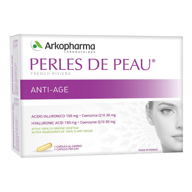 Perles De Peau Integratore di Acido Ialuronico 30 perle