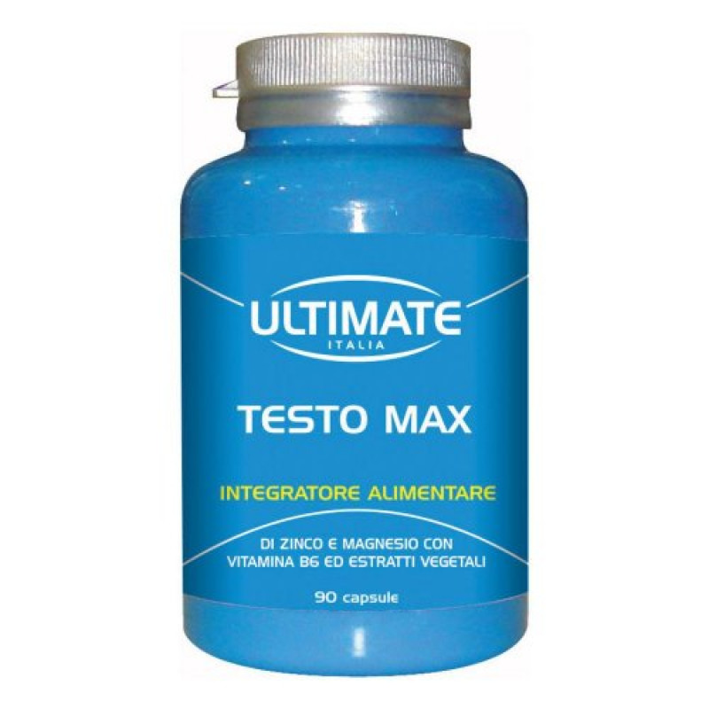 Ultimate Sport Testo Max Integratore Zinco Magnesio 90 Capsule