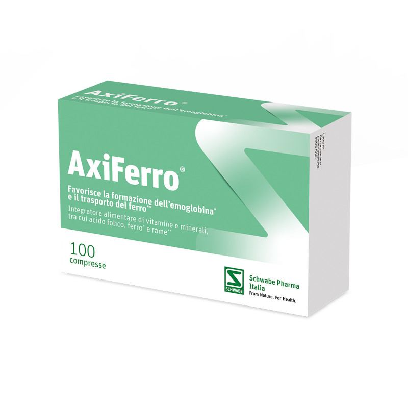 Pegaso Axiferro Integratore 100 Compresse - SCADENZA MAGGIO 2025