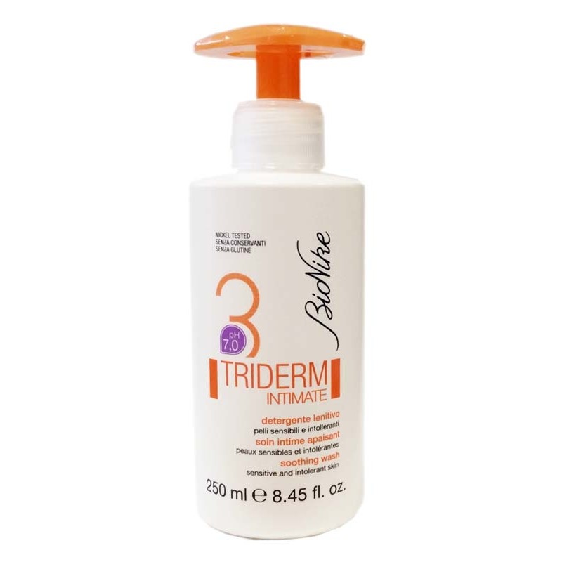 Bionike Triderm Intimate Detergente Intimo pH 7.0 Lenitivo 250 ml