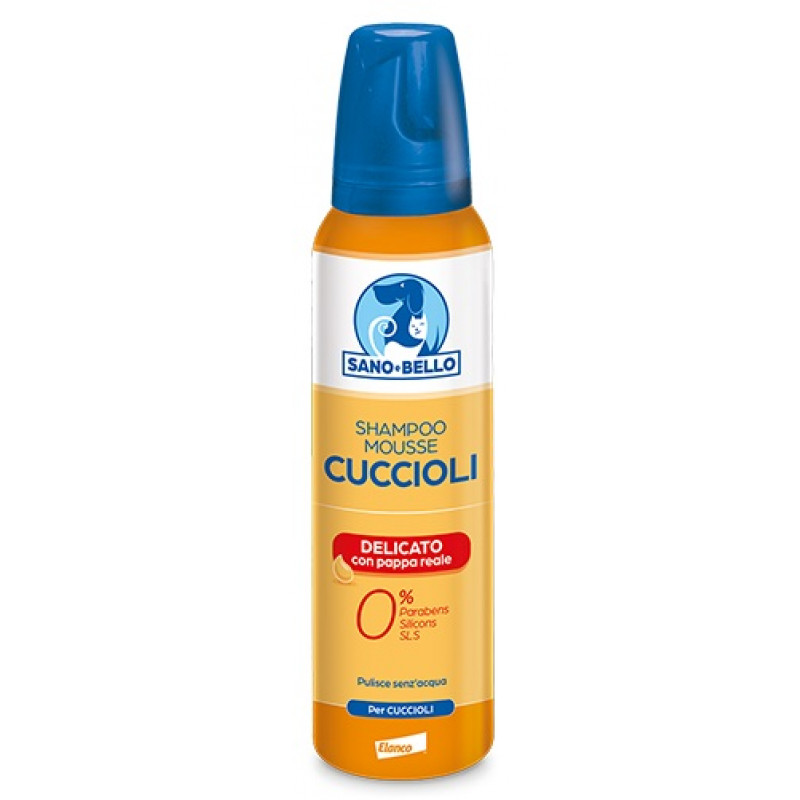 SANO E BELLO SH MOUSSE CUC PAP
