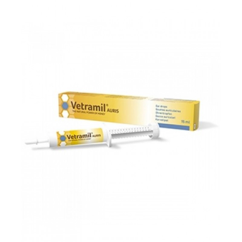 Vetramil Auris Gocce Auricolari Siringa 15 ml Veterinaria