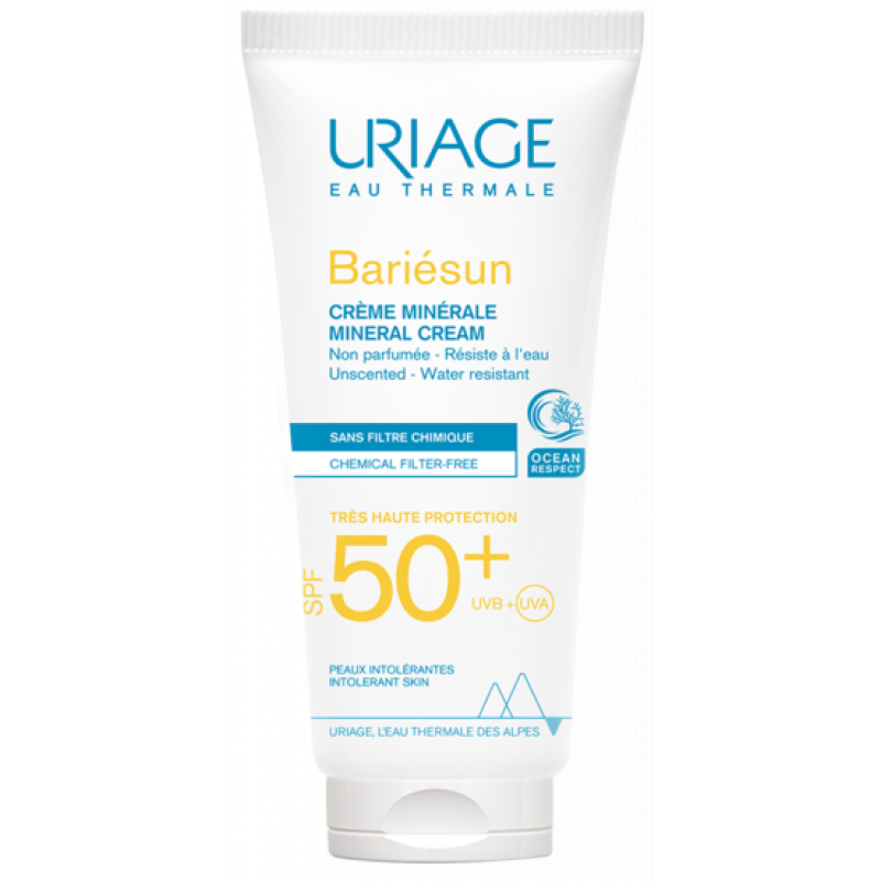 Uriage BARIÉSUN Crema Solare Minerale SPF50+ 100mL