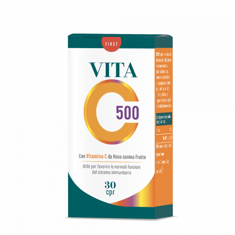 Erba Vita Vita C 500 Integratore Sistema Immunitario 30 Compresse