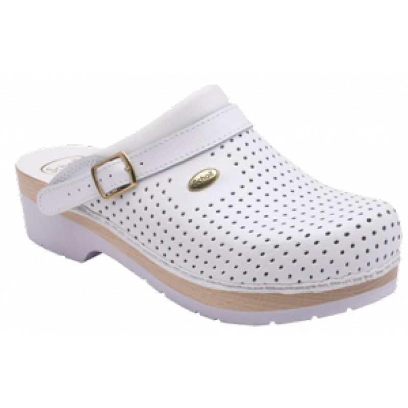 CLOGS Super Comfort C/Cinturino Bianco 44