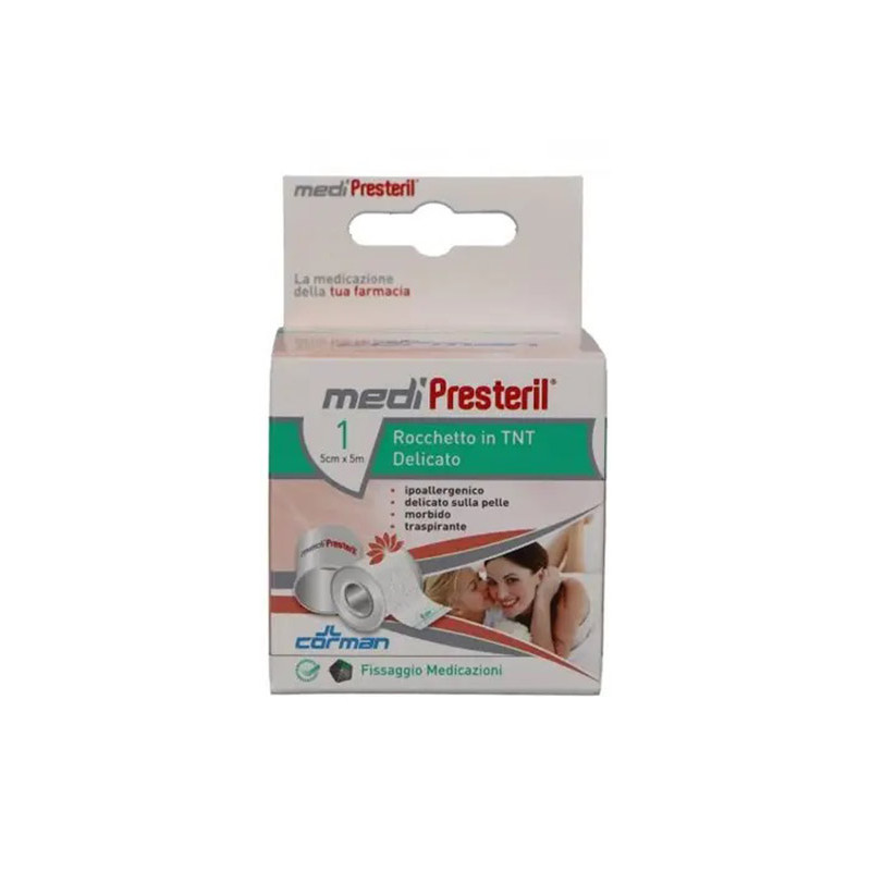 Medipresteril Rocchetto Delicato in Tnt 5x500 cm 1 Pezzo