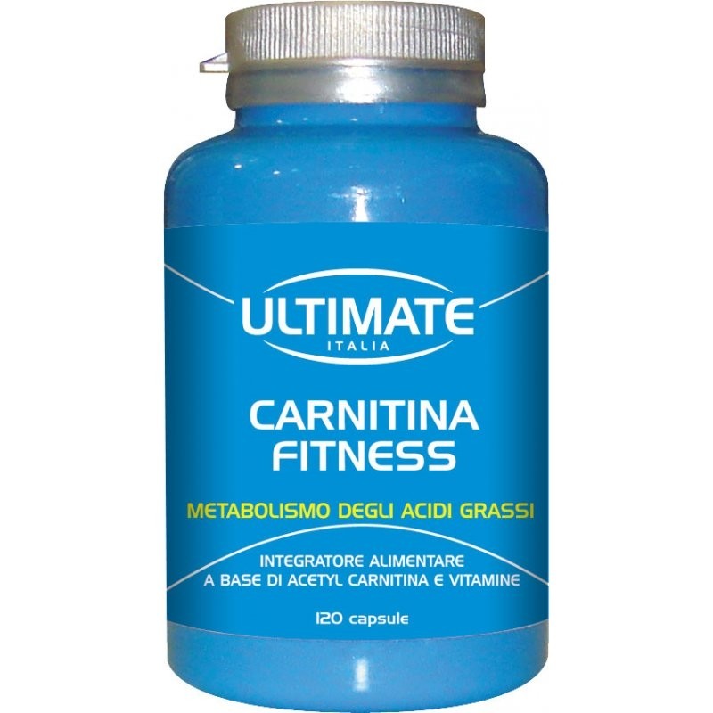 Ultimate Sport Carnitina Fitness Integratore Metabolismo Energetico 120 Capsule