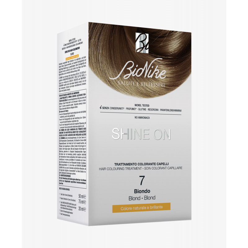 Bionike Shine-On 7 Biondo Trattamento Colorante Capelli