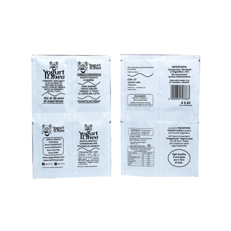 Yogurt Linea Fermenti liofilizzati 34g