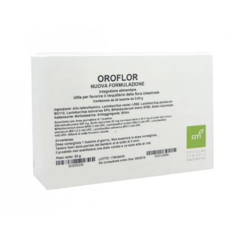 Oti Oroflor Nuova Formula Integratore 20 Bustine