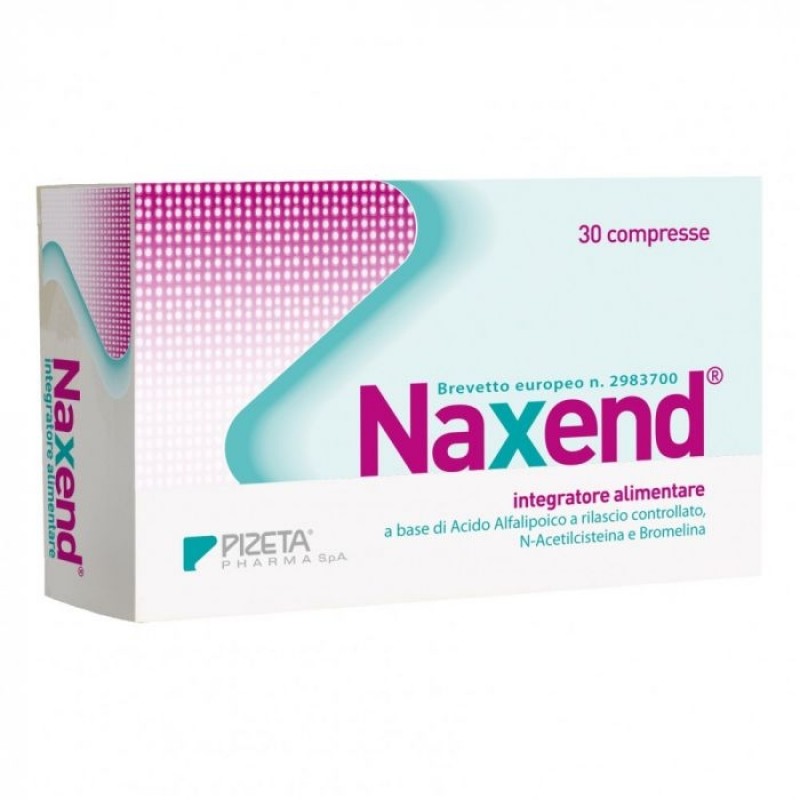 Pizeta Pharma Naxend Integratore Antiossidante 30 Compresse