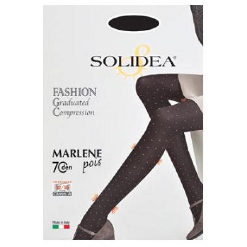 MARLENE Pois 70 Opaque Nero 4 XL