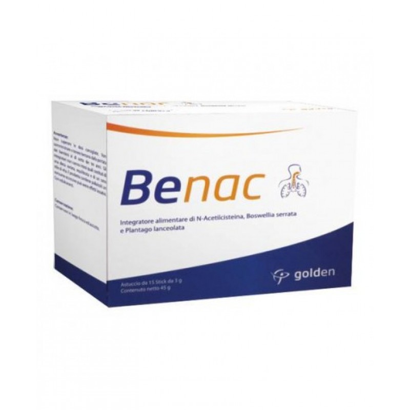 Benac Integratore 15 Stick Pack