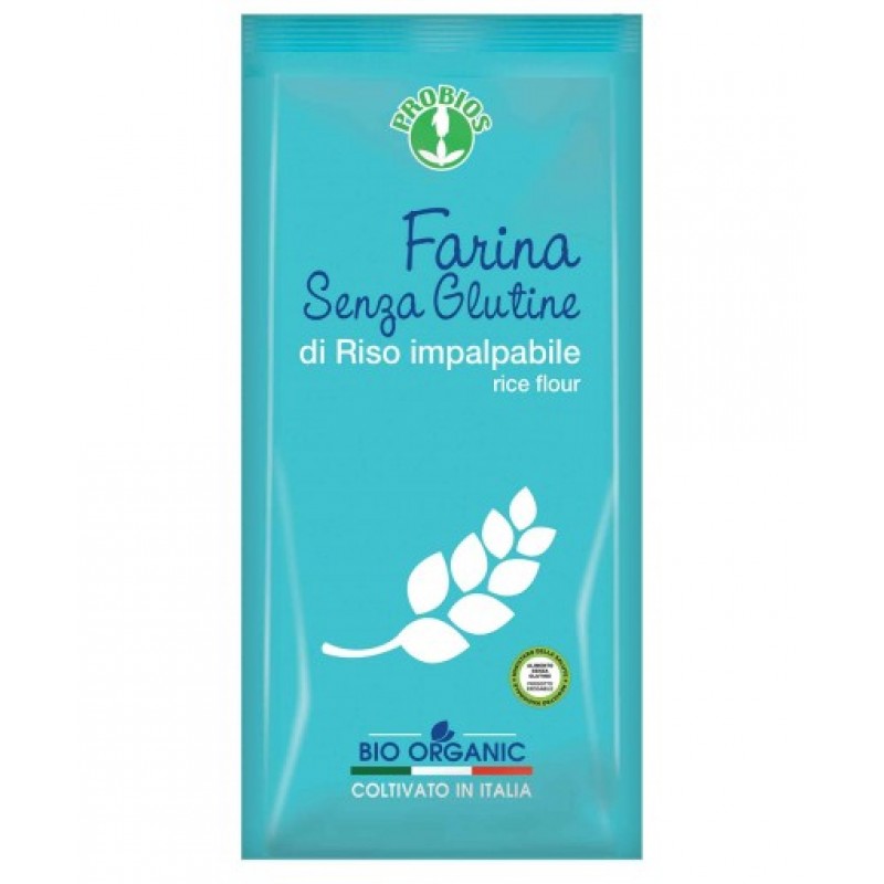 Probios Farina di Riso Impalpabile Biologica e Senza Glutine