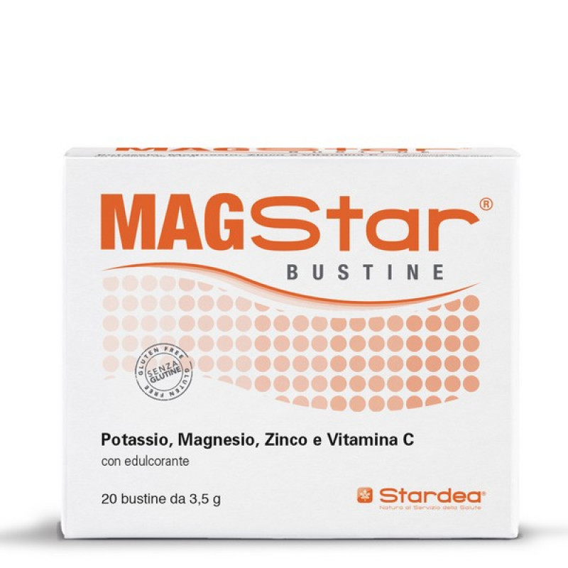 Magstar Integratore Magnesio e Potassio 20 Bustine