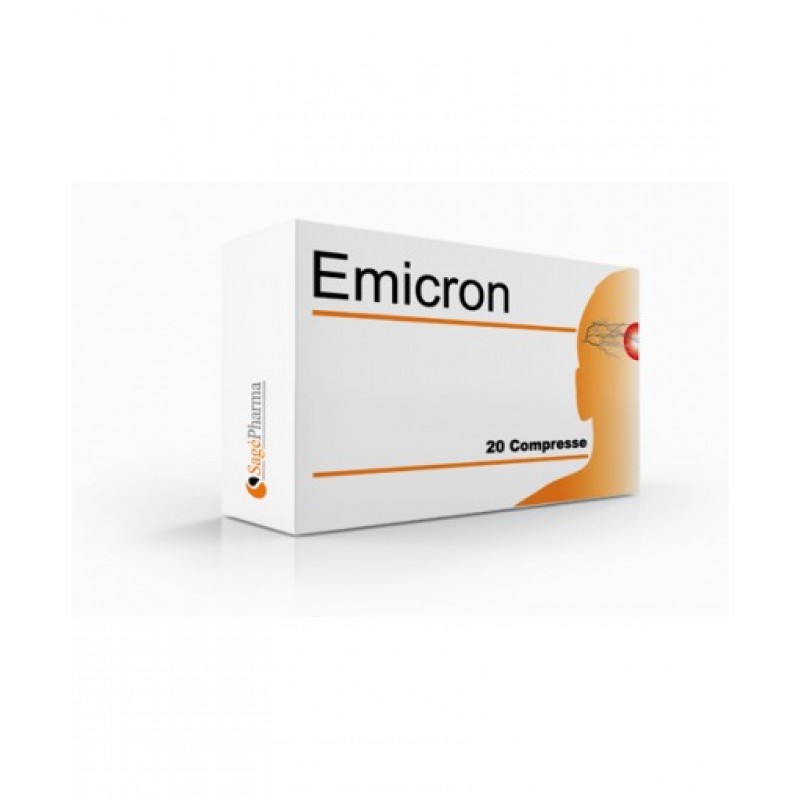 Emicron Integratore Emicrania 20 Compresse