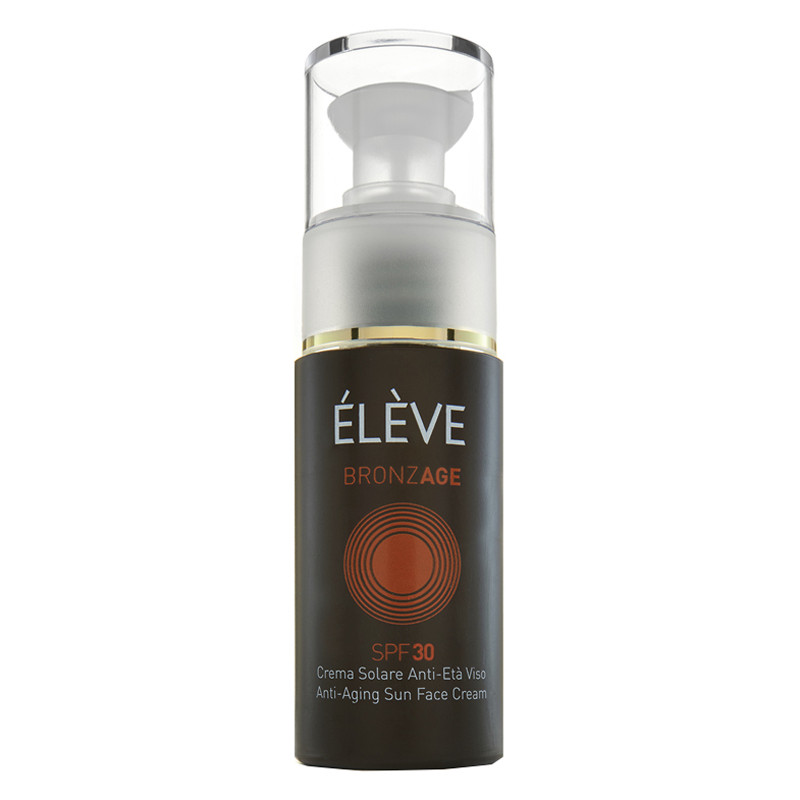 Élève Bronzage Crema Solare Protezione 30+ Anti-Età Viso 50 ml