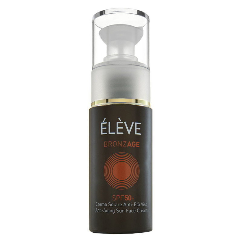 Élève Bronzage Crema Solare Protezione 50+ Anti-Età Viso 50 ml