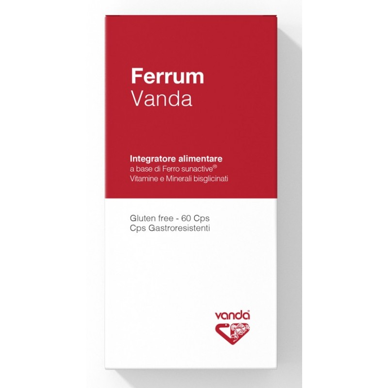 Vanda Ferrum Integratore 60 Capsule