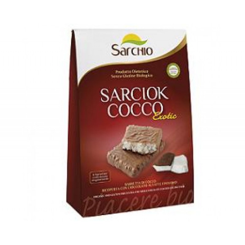 Sarchio Sarciok Cocco Snack Gusto Exotic Biologico 90 g