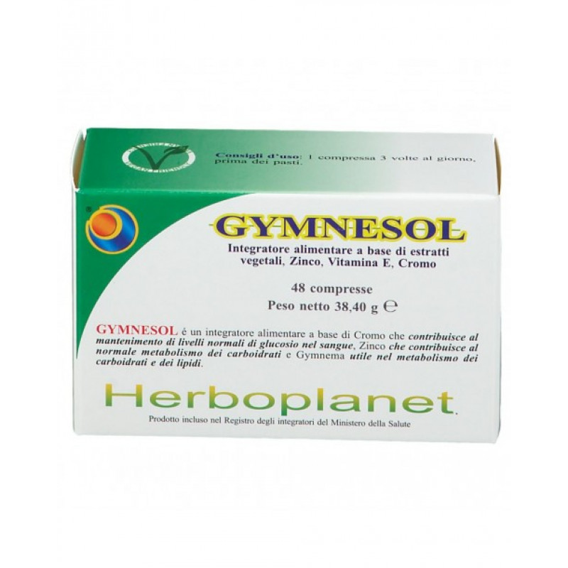 Gymnesol con Vitamina E, Zinco e Cromo 48 compresse