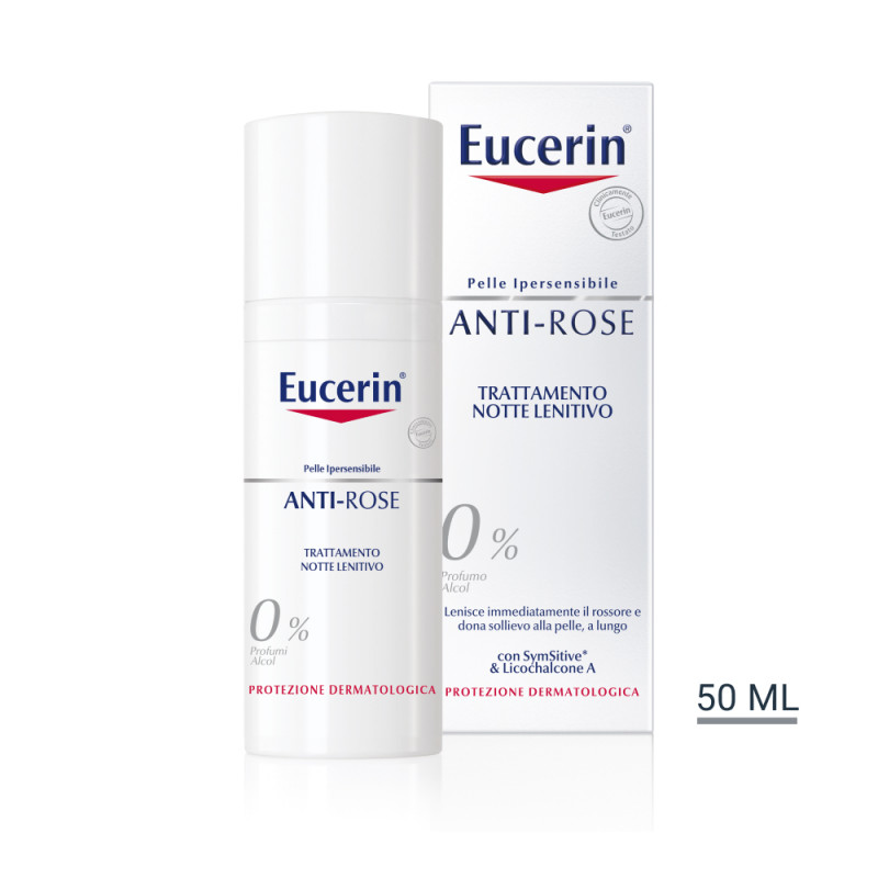 Eucerin Anti-Rose Trattamento Lenitivo Notte Antirossore 50 ml